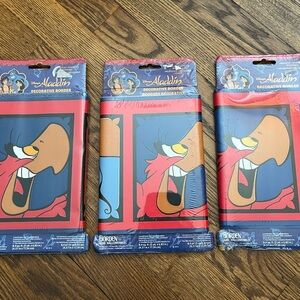 Vintage 90s Disney Aladdin Borden Home Decorative Border Wallpaper Set of 3